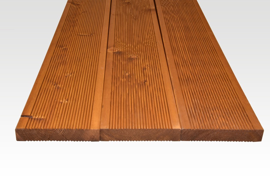 DESKA TARASOWA 28X145 SIKKENS WF 771 KLASA AB MODRZEW SYBERYJSKI - obrazek 2