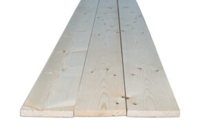 DESKA CZTEROSTRONNIE STRUGANA S4S/F (FAZA);F/S4S(OSTRO) 18X120 KL.AB ŚWIERK