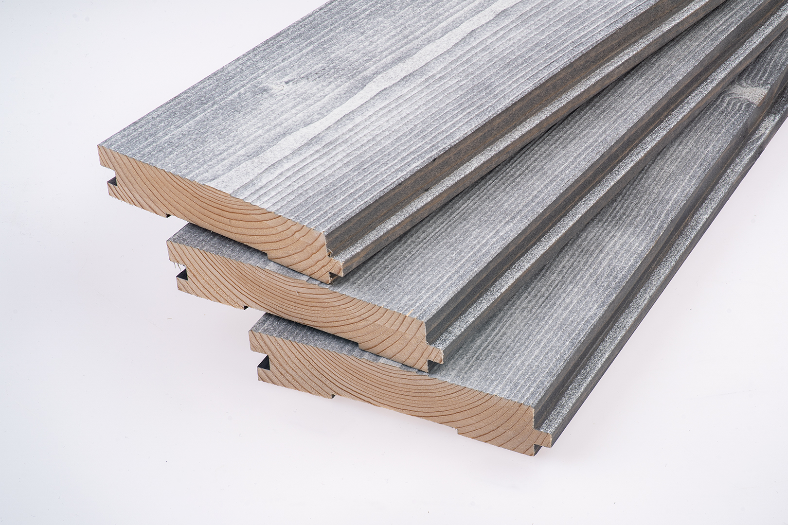 DESKA PODŁOGOWA MALOWANA ARKTIK LIMESTONE HLL/OT 28X145 KLASA AB ŚWIERK - obrazek 3