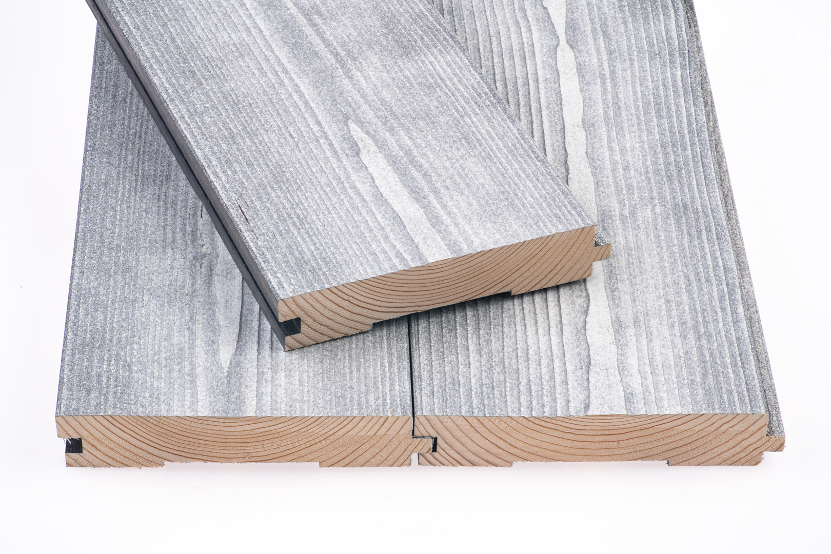 DESKA PODŁOGOWA MALOWANA ARKTIK LIMESTONE HLL/OT 28X145 KLASA AB ŚWIERK