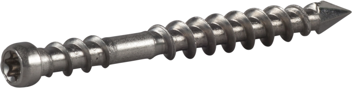 ESSVE HDS PATIO SCREW FOR CONCEALED INSTALLATION A2 TX15