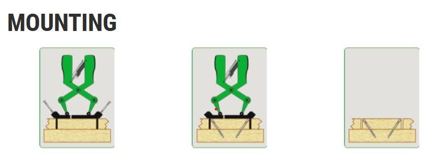 ESSVE HDS INSTALLATION TOOL FOR HIDDEN TERRACE INSTALLATION SYSTEM - obrazek 3