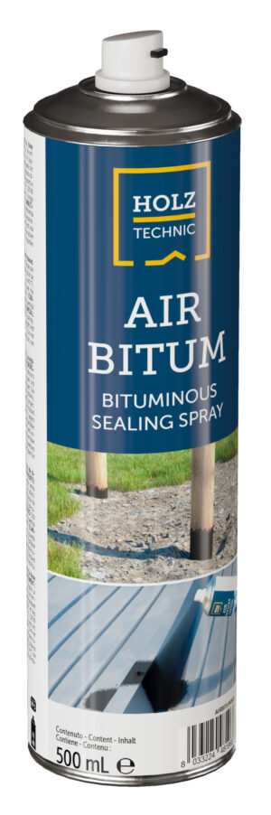 ROTHOBLAAS BITUMIC SPRAY MEMBRANE AIR BITUM BLACK 500ml