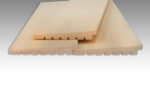 HERRINGBONE FACADE BOARD AFTER MILLING SAW UYL 22X195 CLASS AB SPRUCE